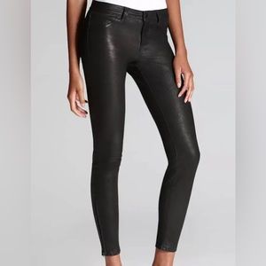 J Brand Leather Skinny Pants size 25